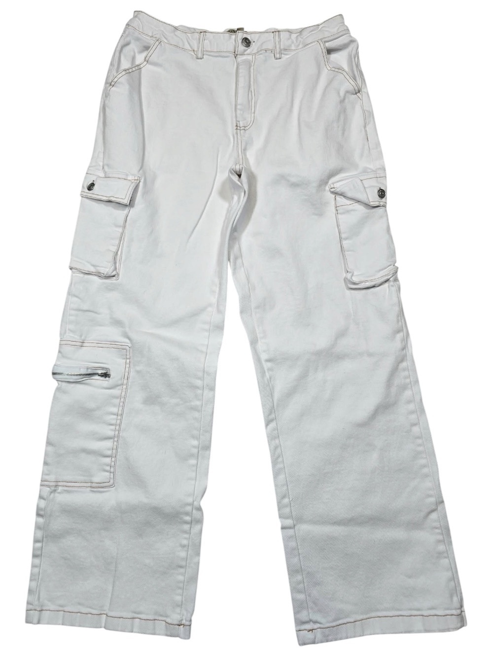 Love Culture Wide-Leg Cargo Pants 
Size medium Y2K Skater Streetwear